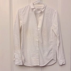 Madison Kitsune White Button Up Shirt